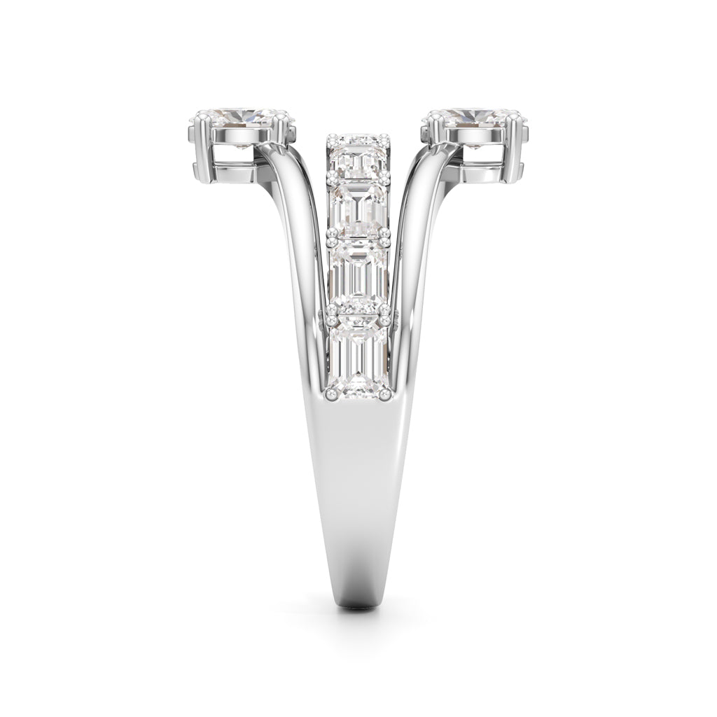 Horizon Radiance Multi-Diamond Ring