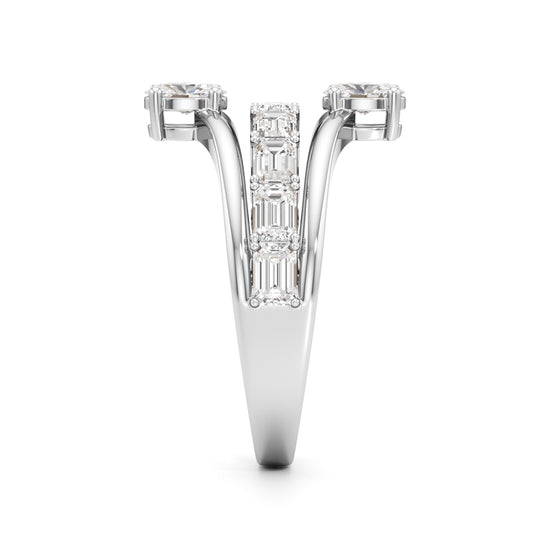 Horizon Radiance Multi-Diamond Ring