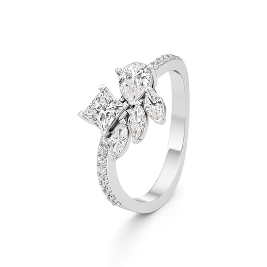 Enchanted Garden Diamond Ring