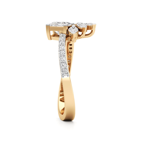 Enchanted Garden Diamond Ring