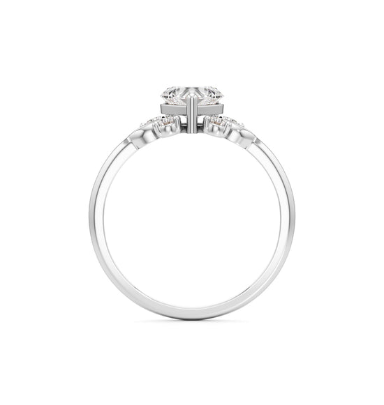 Sweetheart Blossom Diamond Ring
