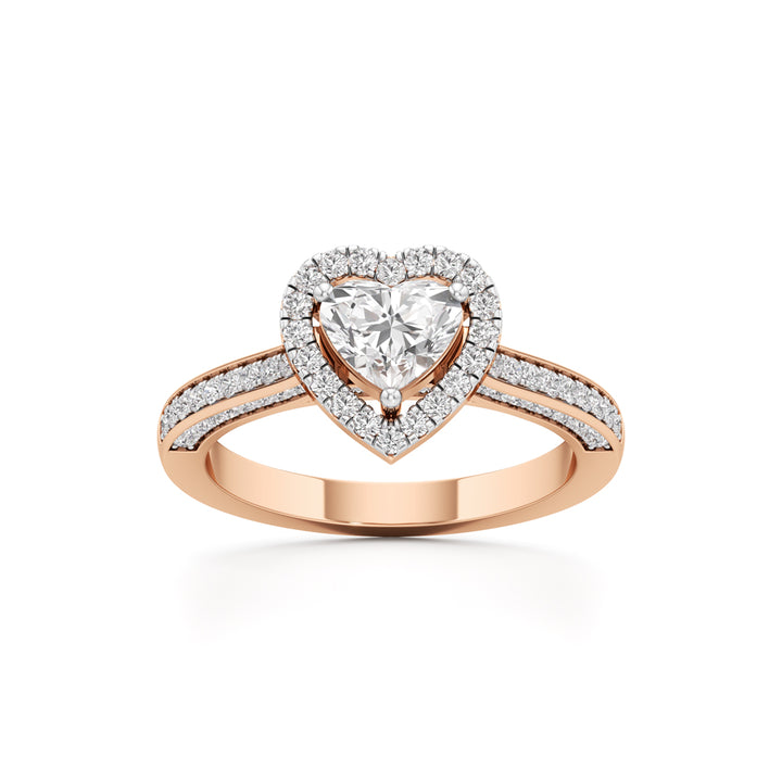 Eternal Embrace Heart Diamond Ring