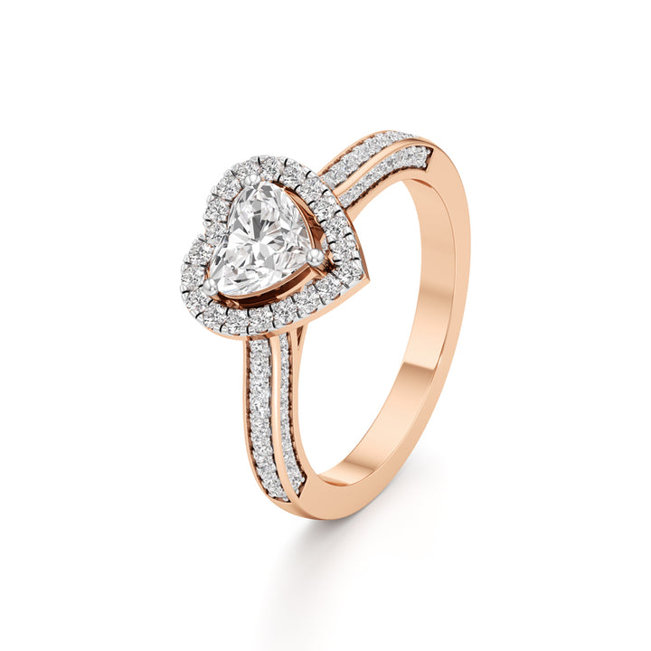 Eternal Embrace Heart Diamond Ring