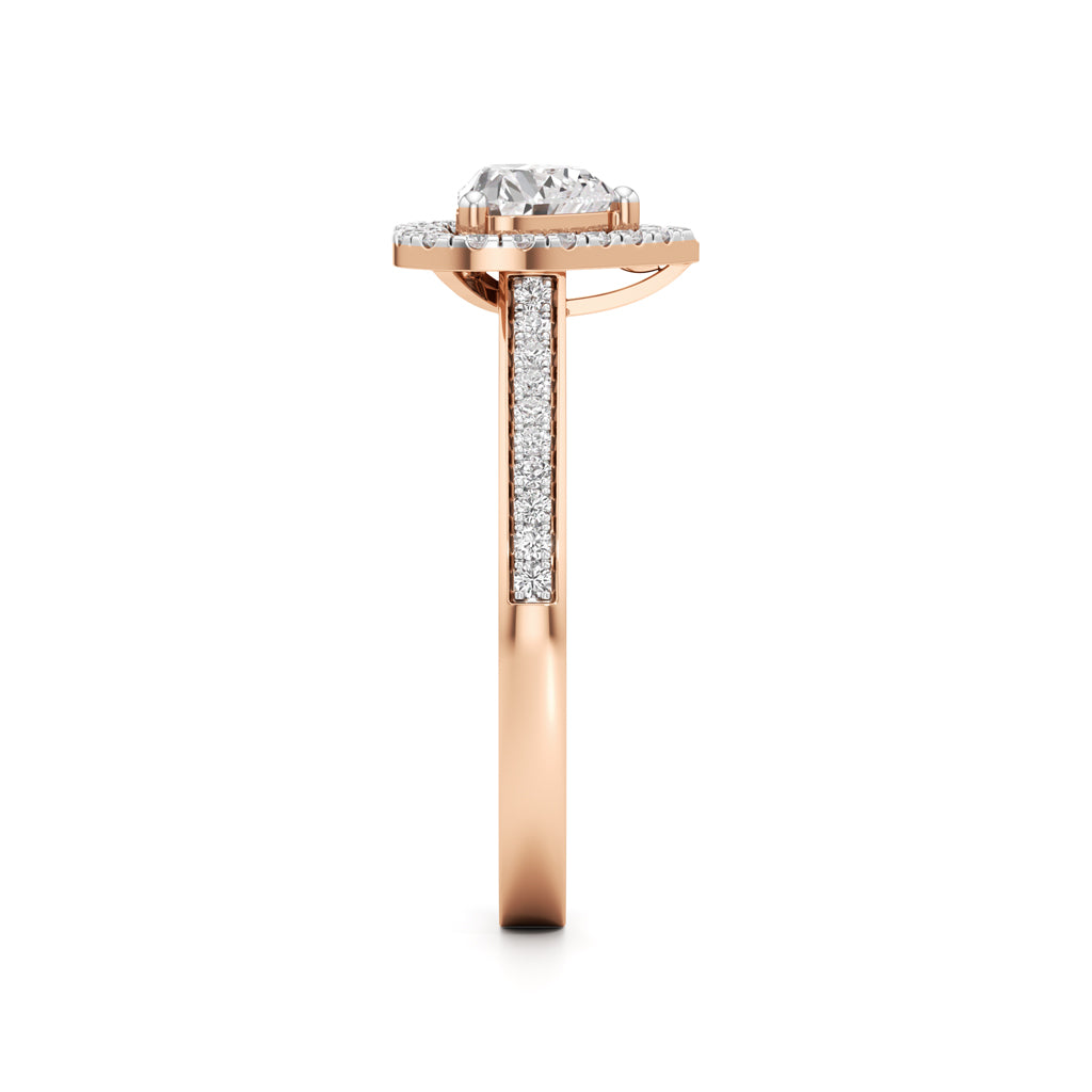 Eternal Embrace Heart Diamond Ring