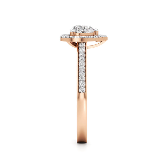 Eternal Embrace Heart Diamond Ring