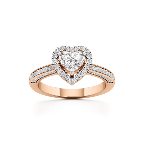 Eternal Embrace Heart Diamond Ring