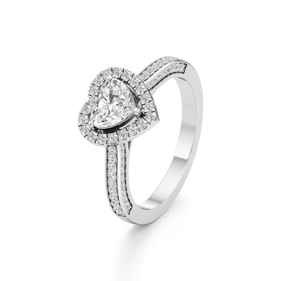 Eternal Embrace Heart Diamond Ring