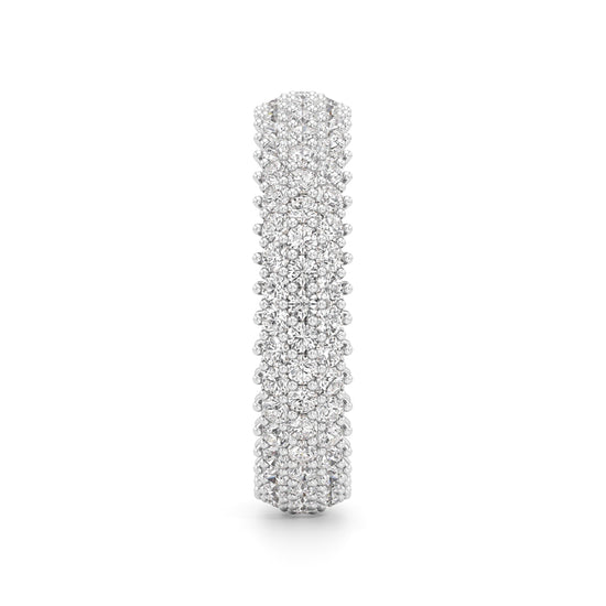 Wide Lumière Diamond Eternity Band