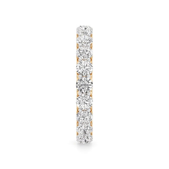 Round Diamond Prong Set Eternity Gleamband
