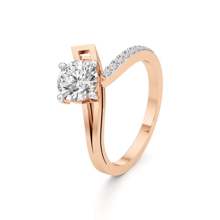 Cherished Shine Diamond Solitaire Ring