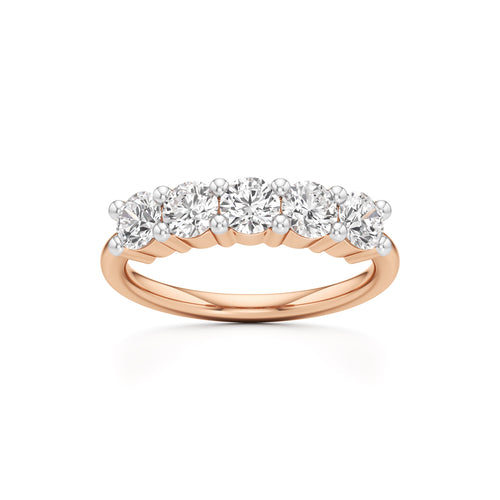 Five Stone Round Diamond Ring