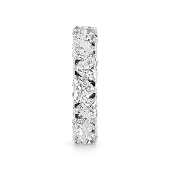 Heart Diamond Eternity Band