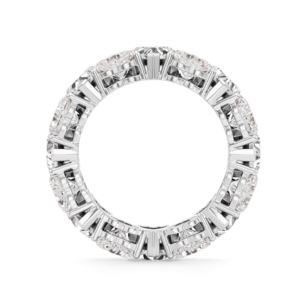 Heart Diamond Eternity Band