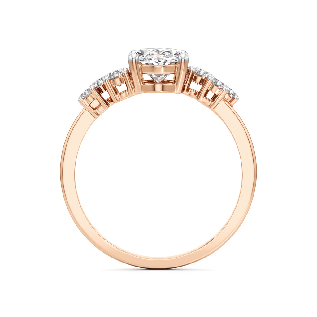 Eternal Radiance Oval Diamond Ring