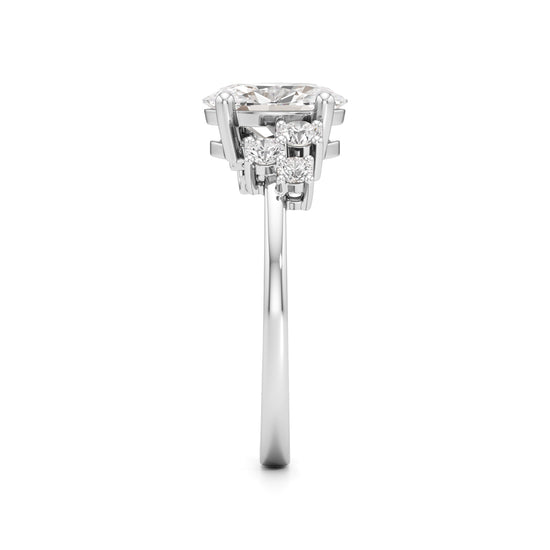 Eternal Radiance Oval Diamond Ring