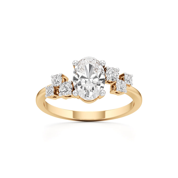 Eternal Radiance Oval Diamond Ring