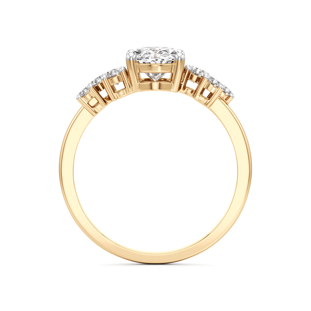 Eternal Radiance Oval Diamond Ring