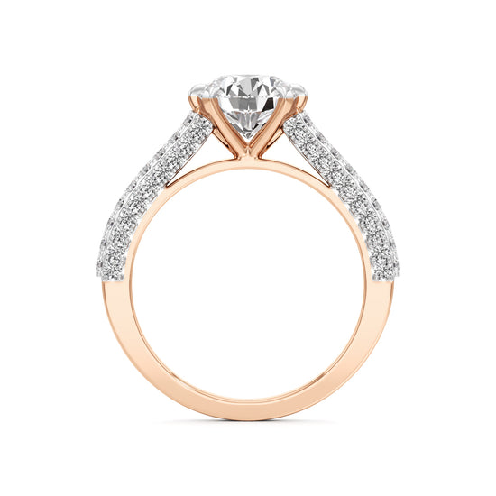Lustrous Charm Diamond Ring