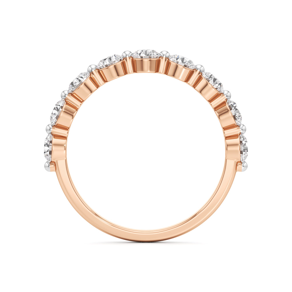 Classic Seven-Stone Diamond Band