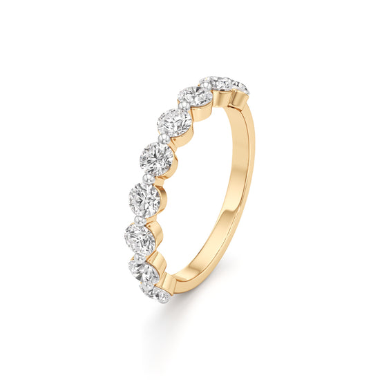 Classic Seven-Stone Diamond Band