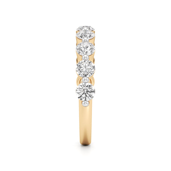 Classic Seven-Stone Diamond Band