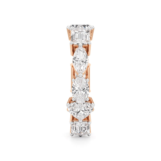 Celestia Radiant Eternity Band