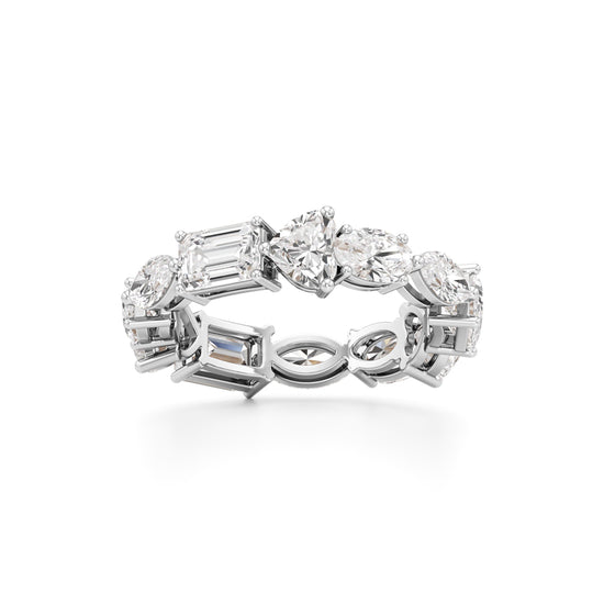 Celestia Radiant Eternity Band