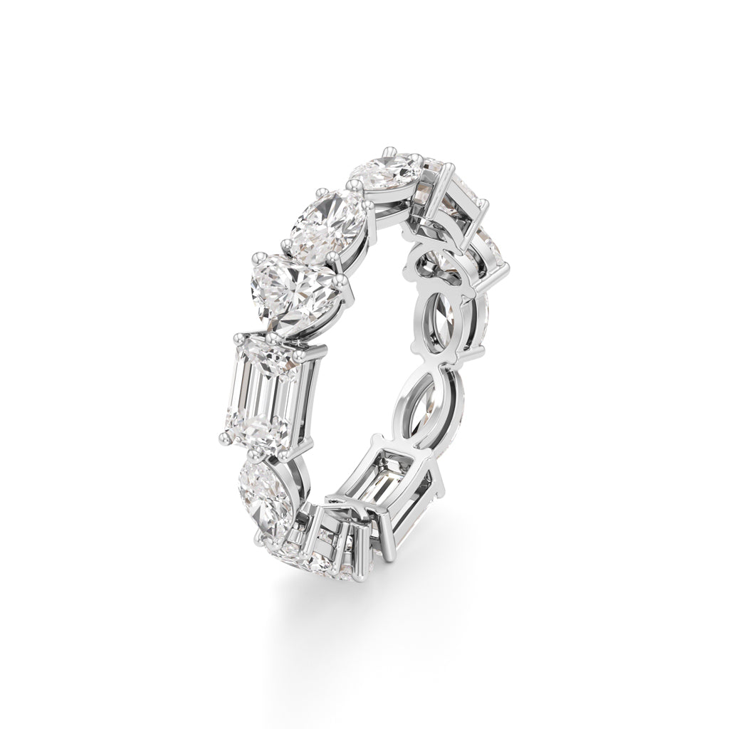 Celestia Radiant Eternity Band