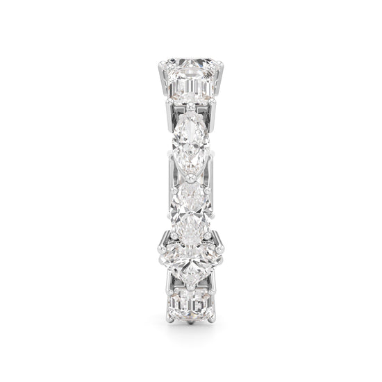 Celestia Radiant Eternity Band