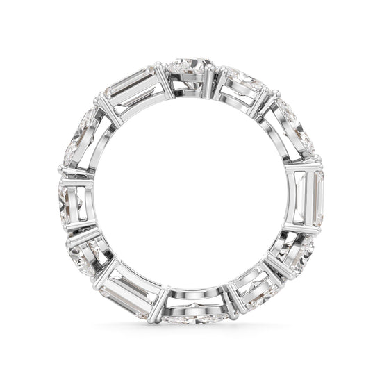 Celestia Radiant Eternity Band