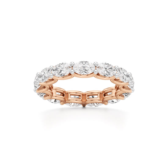 Eterna Classic Oval Diamond Band