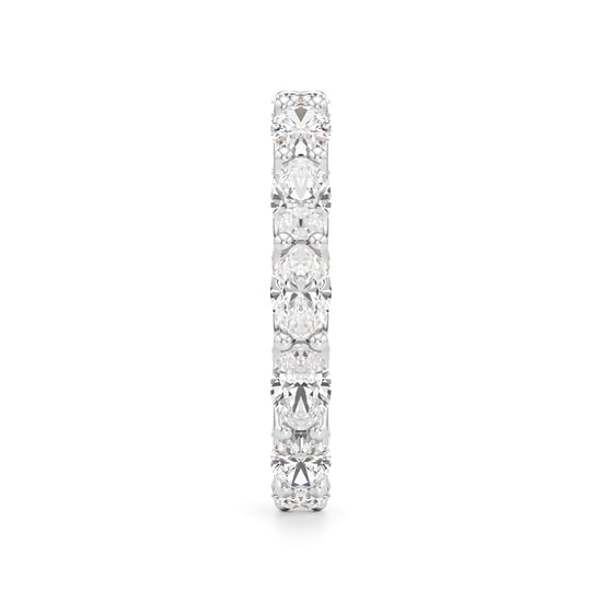Eterna Classic Oval Diamond Band