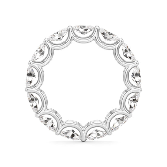 Eterna Classic Oval Diamond Band