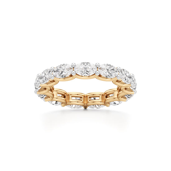Eterna Classic Oval Diamond Band