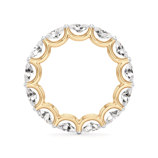 Eterna Classic Oval Diamond Band
