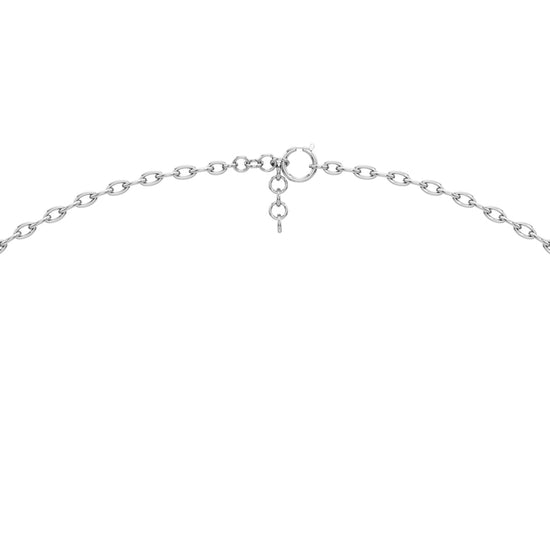 Eclipse 1Ct Oval Cut Solitaire Pendant