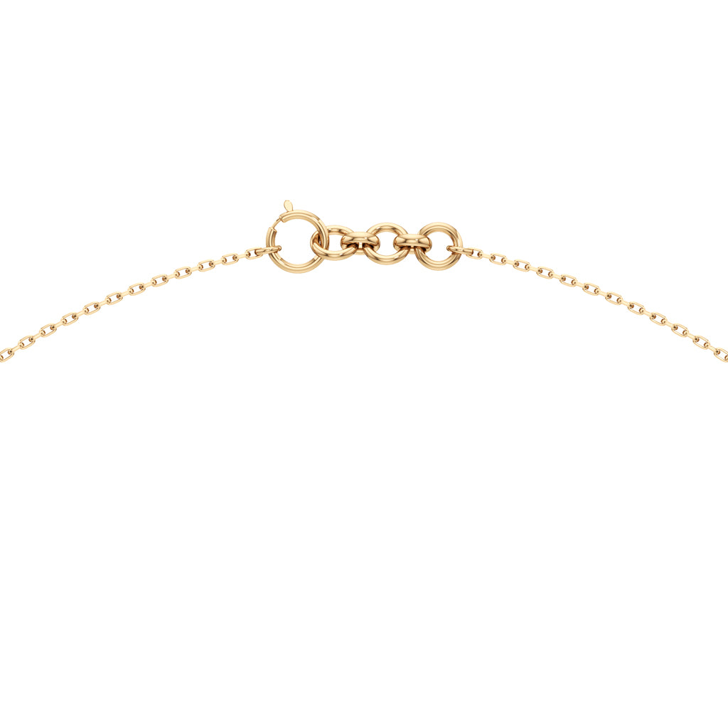 Florine Flourish Pear Cut Halo Pendant
