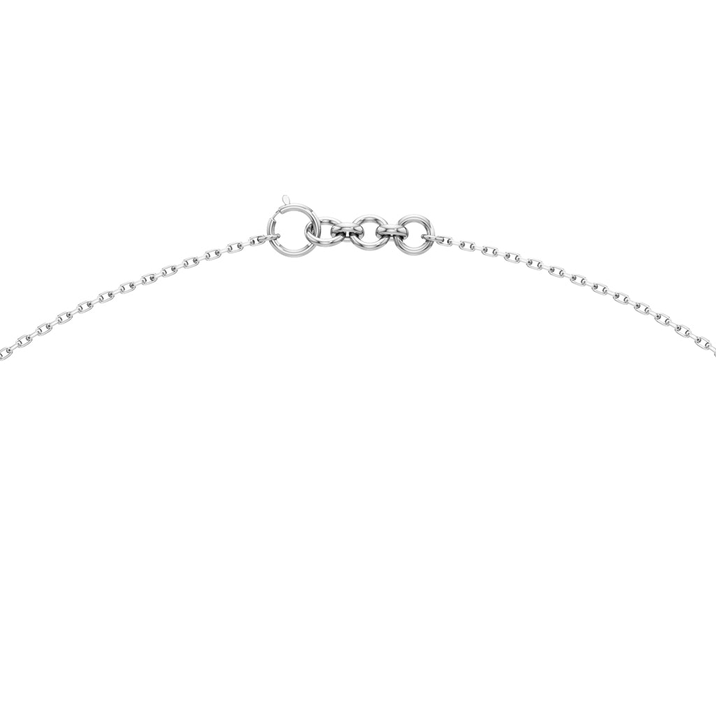 Daphne Open Heart Round Cut Fancy Pendant