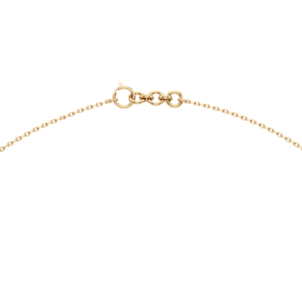 Daphne Open Heart Round Cut Fancy Pendant