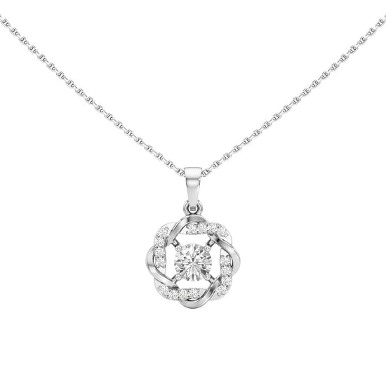 Gianella Braided Round Cut Casual Pendant