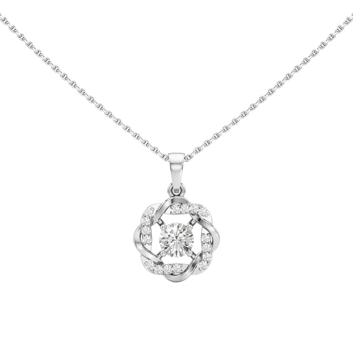 Gianella Braided Round Cut Casual Pendant