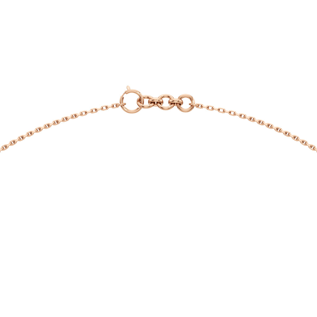 Kiana Bezel Set Round Cut Delicate Pendant