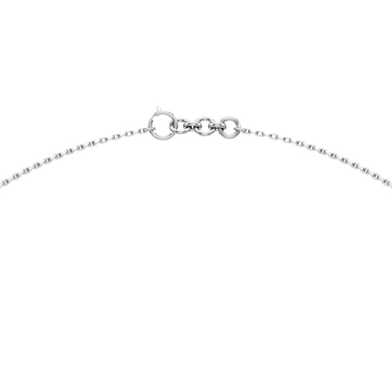 Kiana Bezel Set Round Cut Delicate Pendant