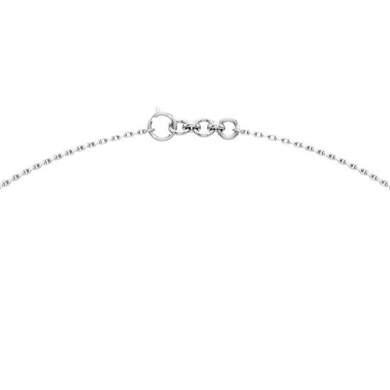 Ginevra Princess Cut Halo Pendant