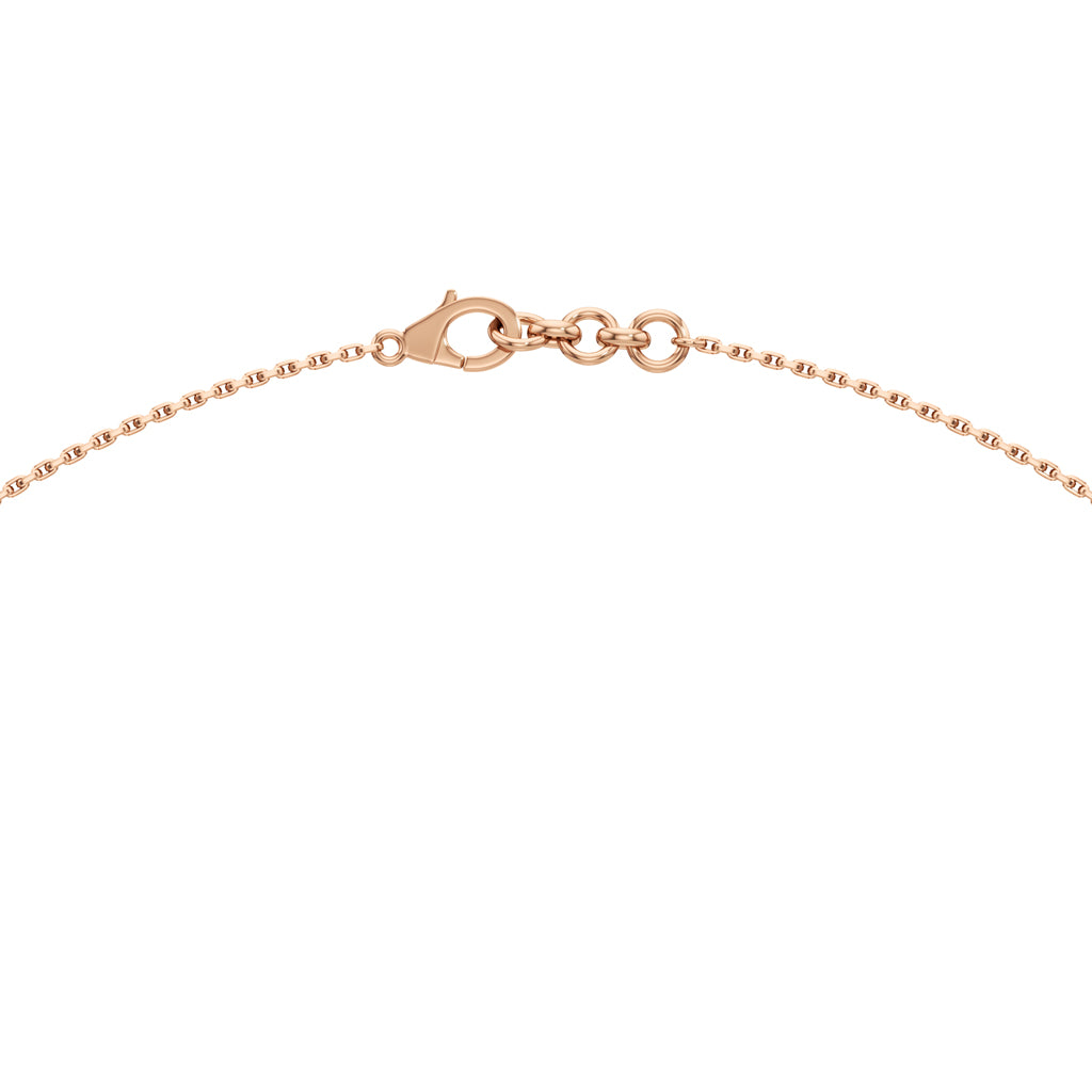 Edenia Heart Round Cut Delicate Pendant