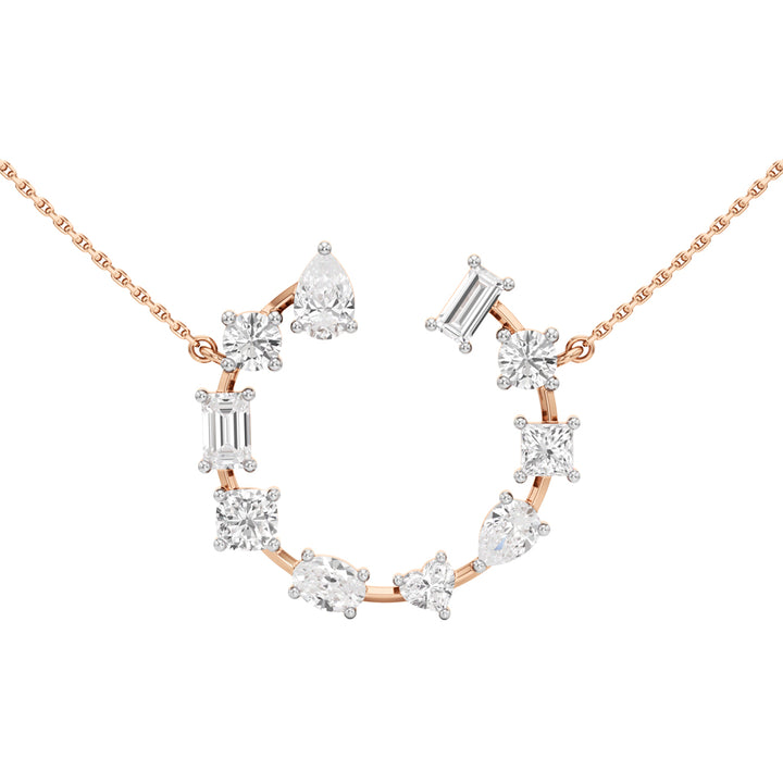 Naomi 2.50Ct Unique Shape Fancy Pendant