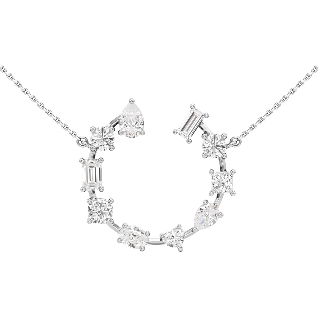 Naomi 2.50Ct Unique Shape Fancy Pendant