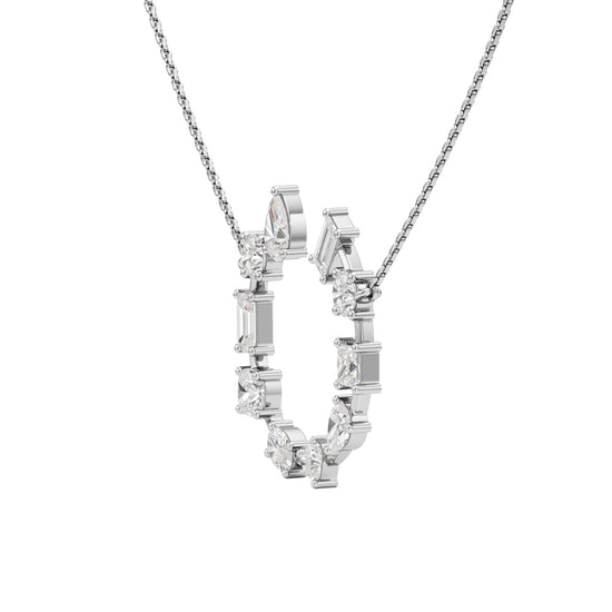 Naomi 2.50Ct Unique Shape Fancy Pendant