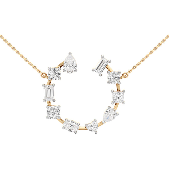 Naomi 2.50Ct Unique Shape Fancy Pendant