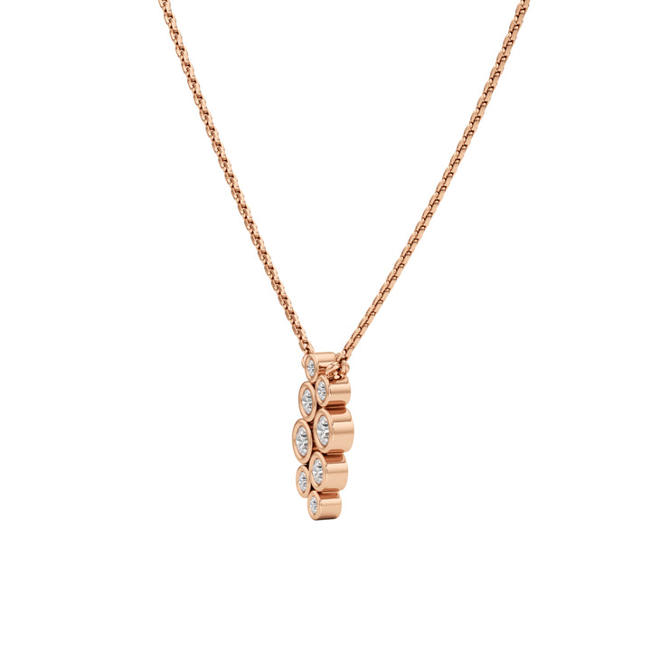 0.50 Ct Round Shape Delicate Pendants
